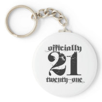 (multiple products selected) Officially 21 Keychain