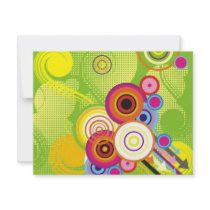 (multiple products selected) Wrawr Circles invitations by ramallama1 (multiple products selected) Wrawr Circles invitations