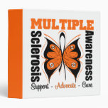 Multiple Sclerosis Awareness Butterfly Binder