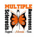 Multiple Sclerosis Awareness Butterfly t-shirts