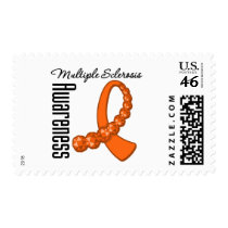 Multiple Sclerosis Awareness Gemstone Ribbon postage by giftsforawareness Multiple Sclerosis Awareness Gemstone Ribbon postage