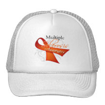 Multiple Sclerosis Awareness Ribbon Trucker Hats