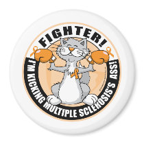 Multiple Sclerosis Boxing Cat magnets by fightcancertees Multiple Sclerosis Boxing Cat magnets