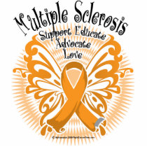 Multiple Sclerosis Butterfly 3 Cut Out