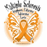 Multiple Sclerosis Butterfly 3 Cut Out