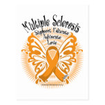 Multiple Sclerosis Butterfly 3 Post Cards