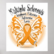 Multiple Sclerosis Butterfly 3 Print