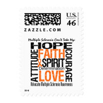 Multiple Sclerosis Can't Take My Hope Postage Stamp