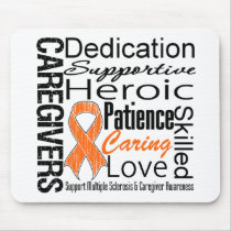 Multiple Sclerosis Caregivers Collage mousepads by giftsforawareness Multiple Sclerosis Caregivers Collage mousepads