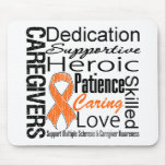 Multiple Sclerosis Caregivers Collage mousepads