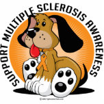 Multiple Sclerosis Dog Photo Sculpture