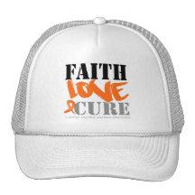 Multiple Sclerosis Faith Love Cure Mesh Hats