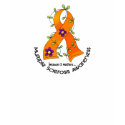 Multiple Sclerosis FLOWER RIBBON 1 t-shirts