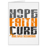 Multiple Sclerosis HOPE FAITH CURE Cards