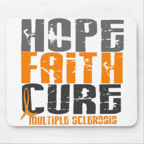 Multiple Sclerosis HOPE FAITH CURE Mouse Mats