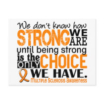 Multiple Sclerosis How Strong We Are Postcards