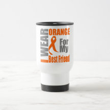 Multiple Sclerosis I Wear Orange Best Friend Mugs