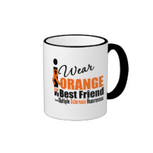Multiple Sclerosis I Wear Orange For My Best Frien Coffee Mug