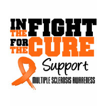 Multiple Sclerosis In The Fight For The Cure t-shirts