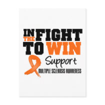 Multiple Sclerosis In The Fight To Win Postcards