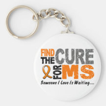 Multiple Sclerosis MS Find The Cure 1 Key Chain