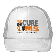 Multiple Sclerosis MS Find The Cure 1 Mesh Hats