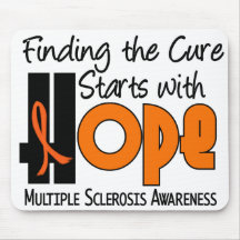 Multiple Sclerosis MS HOPE 4 Mouse Pad
