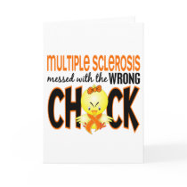Multiple Sclerosis MS Messed With The Wrong Chick Card