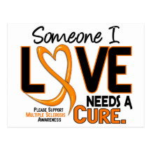 Multiple Sclerosis NEEDS A CURE 2 Post Cards