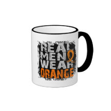 Multiple Sclerosis Real Men Wear Orange Mugs