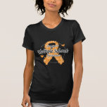 Multiple Sclerosis Ribbon of Butterflies Tshirt