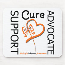 Multiple Sclerosis Support Advocate Cure Mouse Pads