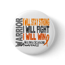 Multiple Sclerosis Warrior Buttons