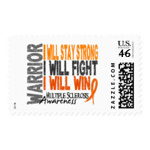 Multiple Sclerosis Warrior Postage
