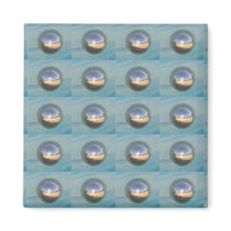 Multiple Silver Spheres magnets by JuJuGardens Multiple Silver Spheres magnets
