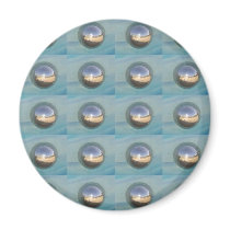 Multiple Silver Spheres magnets by JuJuGardens Multiple Silver Spheres magnets