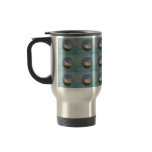 Multiple Silver Spheres Travel Coffee Mugs