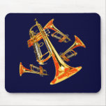 Multiple Trumpets Mousepad