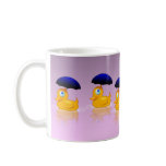 Multiple Umbrella Ducks mugs