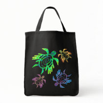 Multiple Winged Turtles Dark Bags