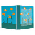 Multiplication Table with Fish Background binders