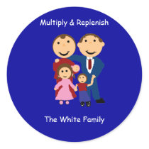 multiplyreplenishwhitefamily, Multiply & Replen... stickers