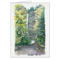 Multnomah Fall Greeting Card