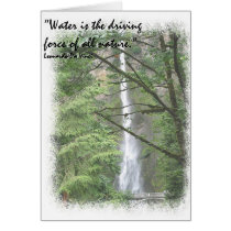 multnomah falls, oregon cards by terramae multnomah falls, oregon cards