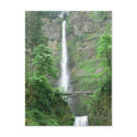 Multnomah Falls Postcard by hopefulone Multnomah Falls Postcard