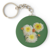 Mum Flower keychains