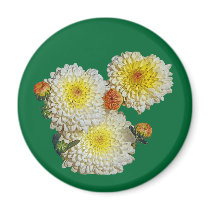 Mum Flower magnets