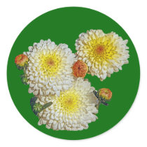Mum Flower stickers
