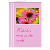 Mum: The Best Mum In The World cards