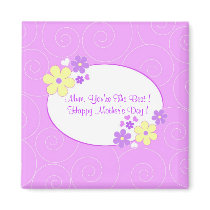 Mum, You're The Best ! - Magnet by cycreation Mum, You're The Best ! - Magnet